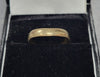 9CT - Yellow Gold Wishbone Band Ring - 2.47g - Size M