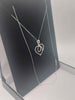 (9ct Hallmarked&Tested), White Gold Necklace With Heart Pendant, Weight: 2.3G, 18" In Length