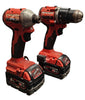 Milwaukee Brushless Cordless Compact Power Tool Twin Pack w/ Hardcase