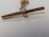 9ct rose gold pocket watch chain/bracelet