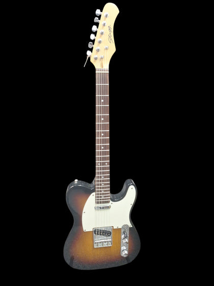Stagg telecaster 6 string right handed electric guitar Sunburst orange UNBOXED