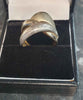 14ct 2-tone Gold Ring - Size O - 3.95g