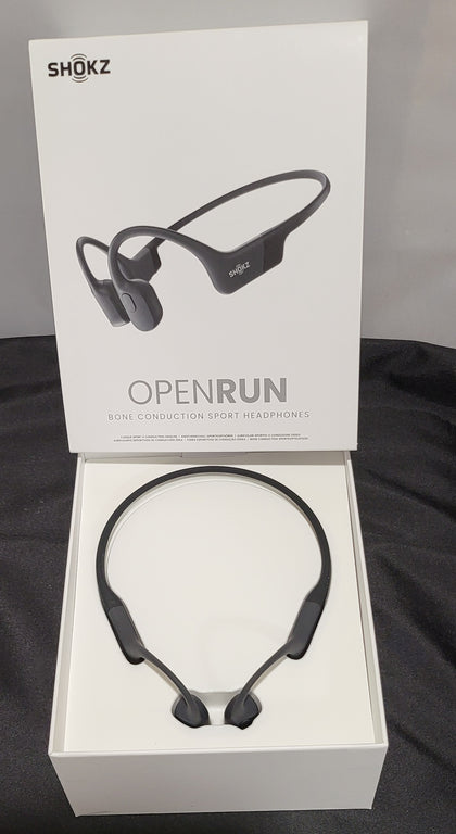 Shokz OpenRun Bone Conduction Headphones - Black