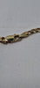9CT Yellow Gold 3-in-1 Figaro Bracelet - 5.14 Grams - 9" Long