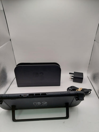Nintendo Switch 2 console 256GB with black Joycon 2 Unboxed Dock and Charger only