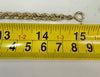 9ct yellow gold rope chain 15"