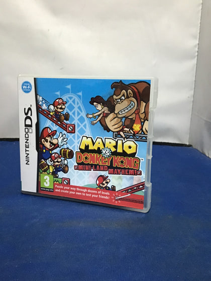 Mario Vs Donkey Kong mini land mayhem Nintendo Ds Game