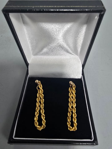 9CT Gold Earrings 1.4G