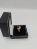 9k Gold horse shoe Ring Size P 2.6G weight Hallmarked(375)&Tested