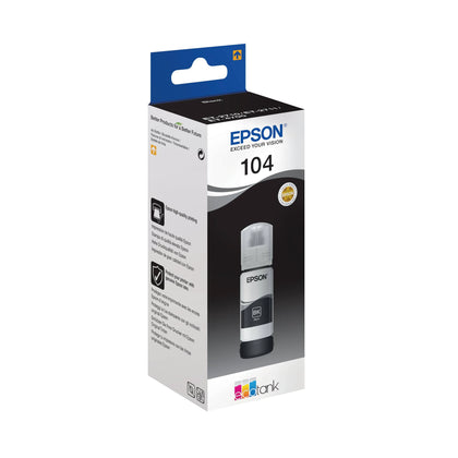 Epson 104 Black EcoTank Ink Bottle - Great Yarmouth