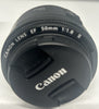 Used Canon EF 50mm f/1.8 II Lens