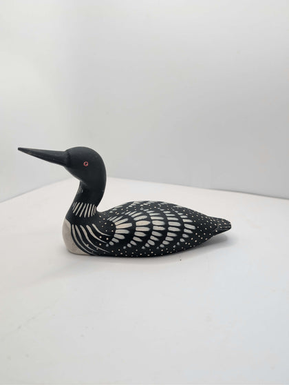 Wooden Wildlife, Kennebunk Maine - Wooden Loon Decoy