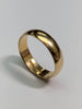 18CT GOLD WEDDING BAND RING