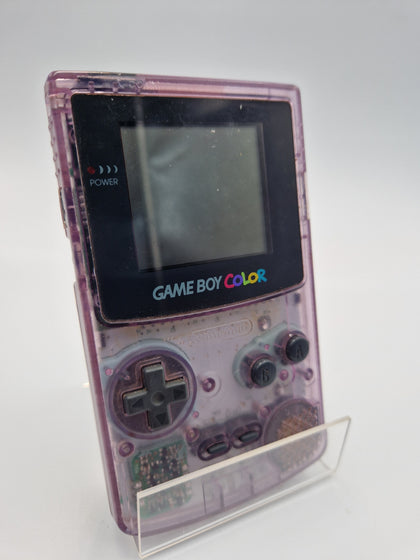 Nintendo Game Boy Color handheld gaming system transparent UNBOXED