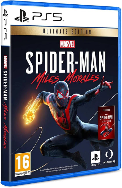 Spider-Man: Miles Morales - Ultimate Edition (PS5).