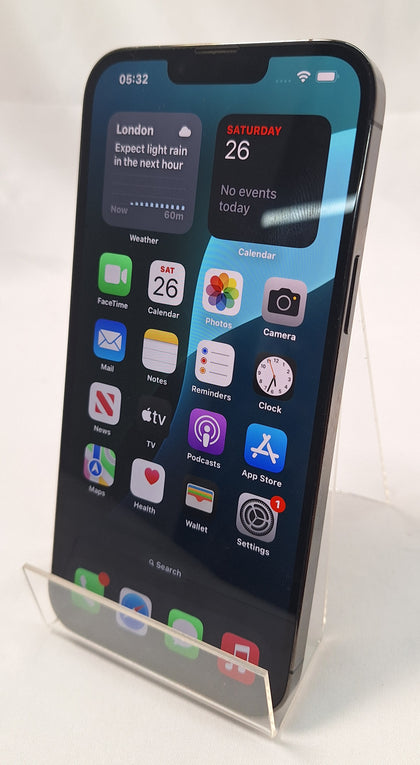 Apple iPhone 13 Pro Max 128GB grey smartphone Unlocked unboxed (86% batt health)