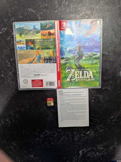 Nintendo Switch The Legend Of Zelda Breath Of The Wild Game