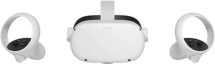 Meta Quest 2 128 GB | Virtual Reality Gaming System with VR Headset, Meta Touch Controllers, Charging Cables.