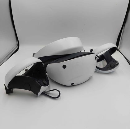 PlayStation VR2 Headset With Sense Controllers, No Game Included, Unboxed