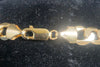 9ct GOLD CURB NECKLACE 375 31.0G 20'' in Length HM