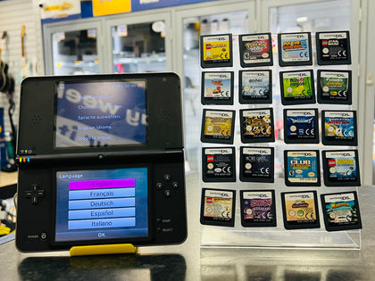 Nintendo DSi XL + Games
