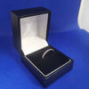9ct White Gold Diamond Ring (375 Hallmarked & Tested) Weight:1.5G, Size:M