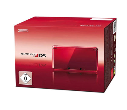 Nintendo 3DS Handheld Console (Metallic Red)