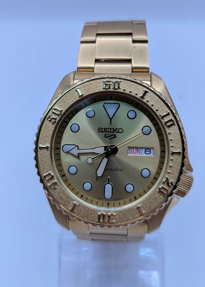 Seiko SRPE74K1 Gold PVD Automatic Divers Watch