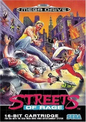 Streets of Rage (Mega Drive) Boxed with Manual