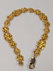 22ct Gold Patterned Shaped Bracelet