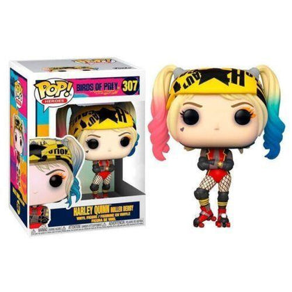 ** Collection Only ** Funko Pop! Heroes: Birds of Prey - Harley Quinn Roller Derby #307