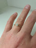 9ct Gold DIA Ring - Size O - 1.48g - Great Yarmouth