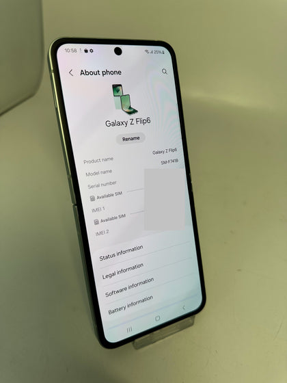 Samsung Galaxy Z Flip6 SM-F741B 256GB Mint Unlocked