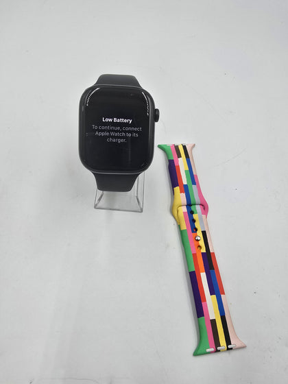 Apple Watch Series 10 46mm GPS/Cell Jet Blac- Black Sport Band - Unboxed
