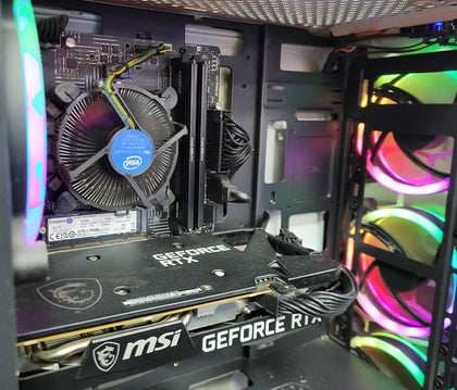 Custom Build - i5-10400F - 64GB RAM (GDDR4)  - RTX 3050 8GB - 512GB SSD (M.2) - Windows 11