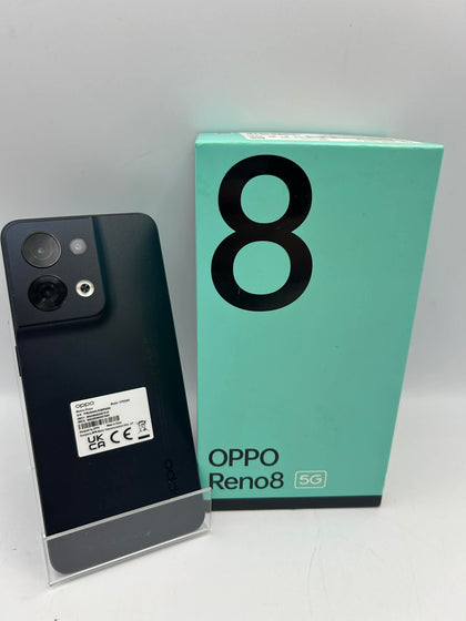 Oppo Reno8 5G (8GB+256GB) Shimmer Black, Unlocked, Boxed