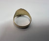 9CT GOLD SIGNET RING SIZE U  4.6gr