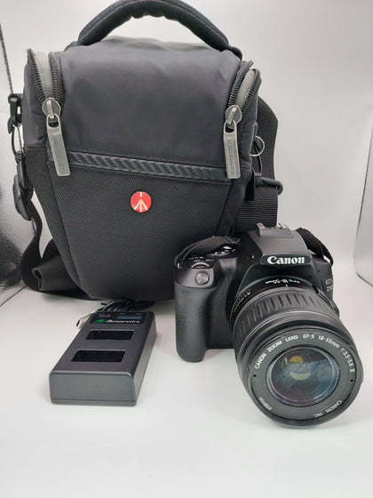 Canon EOS 250D 24M + 18-55mm IS STM Camera With Charger and Bag