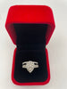 18ct white gold diamond bridal ring set