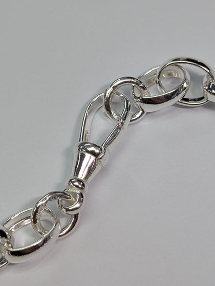 Brand New Silver 925 Large Hoop Chain