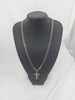 19.4g 9ct Yellow Gold Chain and Pendant - 23" Length