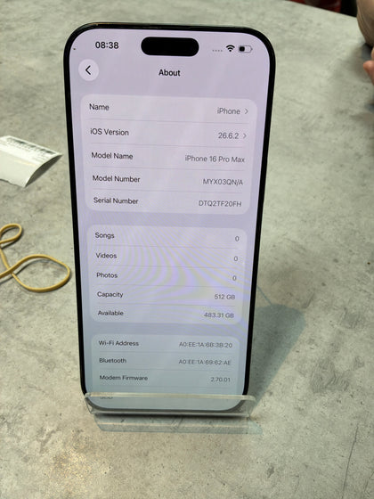 Apple iPhone 16 Pro Max 512GB Unlocked