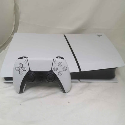 Playstation 5 Slim Digital Edition Console, 1TB Storage, White, Unboxed