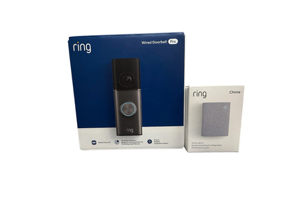 Ring Wired Video Doorbell Pro with chime **2 year warranty**