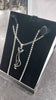 925 HALLMARKED SILVER, BELCHER ROUND CHAIN WITH CAT CHARM, 24", 15.9G, BOXED, BRAND NEW