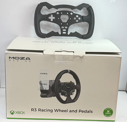Moza Racing R3 Bundle For XBOX & PC Steering Wheel and pedals