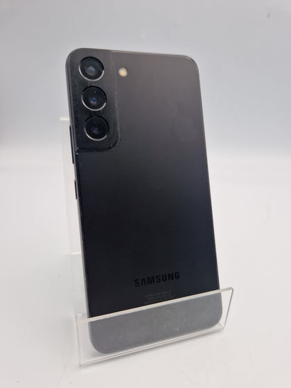 Samsung Galaxy S22 5G 128GB black smartphone unlocked unbixed