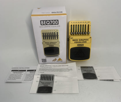 Behringer BEQ700 Bass Graphic Equalizer
