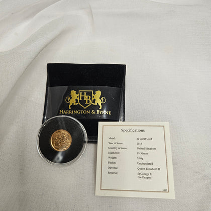 Harrington & Byrne 2018 Half Sovereign