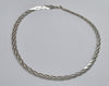 SILVER NECKLACE 16" LEYLAND